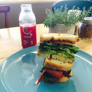 vegan BLT at Hopes and Beans in Adelaide