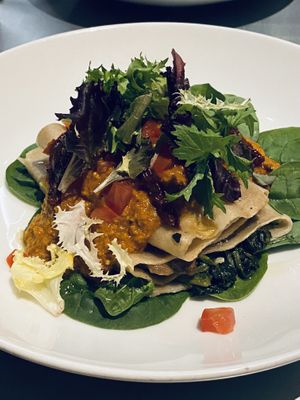 Lasanyuki at Teresa Carles Cocina Vegetariana in Barcelona