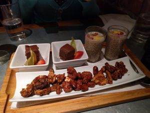 Vegan tasting menu at Teresa Carles Cocina Vegetariana in Barcelona