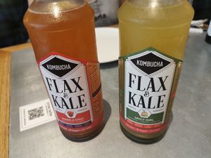 Kombuchas at Teresa Carles Cocina Vegetariana in Barcelona