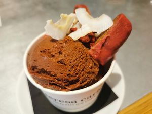 Helado at Teresa Carles Cocina Vegetariana in Barcelona