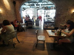 Interior at Teresa Carles Cocina Vegetariana in Barcelona