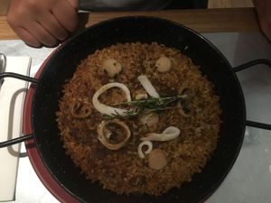 Arroz - delicious!! at Teresa Carles Cocina Vegetariana in Barcelona