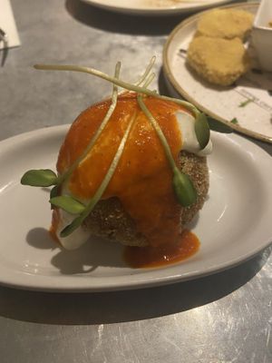 Barcelona bomb at Teresa Carles Cocina Vegetariana in Barcelona