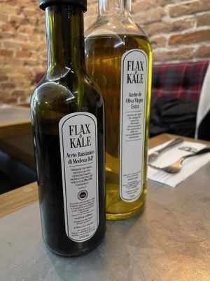 Oil at Teresa Carles Cocina Vegetariana in Barcelona