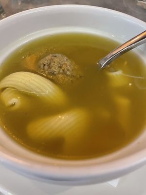 Sopa galets at Teresa Carles Cocina Vegetariana in Barcelona