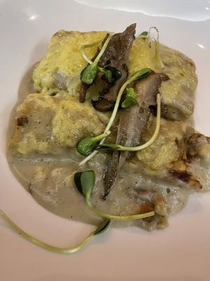 Caneloni at Teresa Carles Cocina Vegetariana in Barcelona