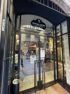 Entrance  at Teresa Carles Cocina Vegetariana in Barcelona