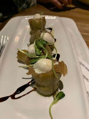   at Teresa Carles Cocina Vegetariana in Barcelona