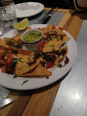 Nachos at Teresa Carles Cocina Vegetariana in Barcelona