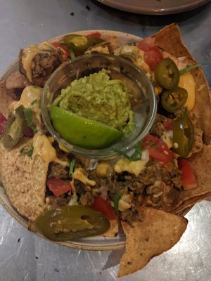 Nachos at Teresa Carles Cocina Vegetariana in Barcelona