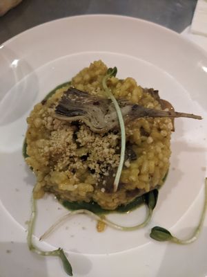 Risottos at Teresa Carles Cocina Vegetariana in Barcelona