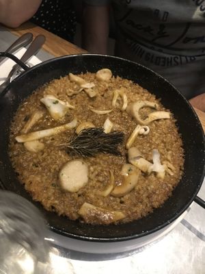arroz del senyoret  at Teresa Carles Cocina Vegetariana in Barcelona
