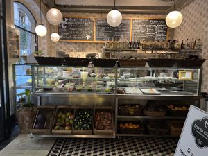   at Teresa Carles Cocina Vegetariana in Barcelona