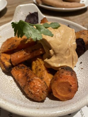 “Bravas"  at Teresa Carles Cocina Vegetariana in Barcelona