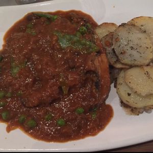 main course at Teresa Carles Cocina Vegetariana in Barcelona