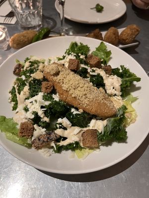 Cesar Salad   at Teresa Carles Cocina Vegetariana in Barcelona