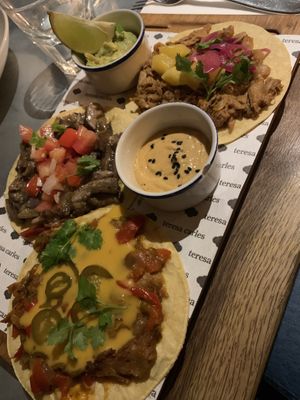 Tacos  at Teresa Carles Cocina Vegetariana in Barcelona