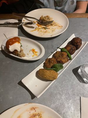 Croquetas  at Teresa Carles Cocina Vegetariana in Barcelona