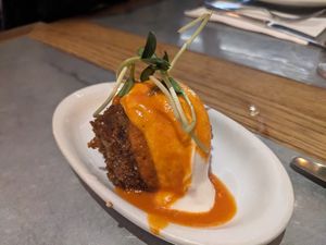 Croqueta at Teresa Carles Cocina Vegetariana in Barcelona