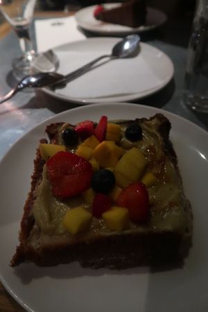French toast  at Teresa Carles Cocina Vegetariana in Barcelona