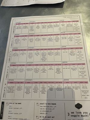   at Teresa Carles Cocina Vegetariana in Barcelona