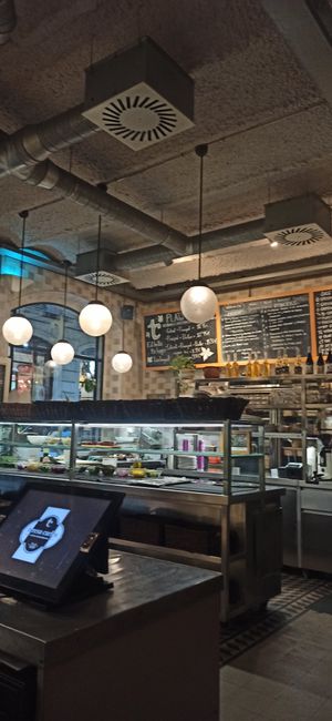 Interior at Teresa Carles Cocina Vegetariana in Barcelona