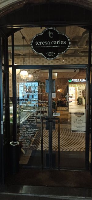 Exterior at Teresa Carles Cocina Vegetariana in Barcelona