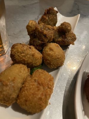 Croquetes  at Teresa Carles Cocina Vegetariana in Barcelona