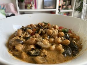 Cigrons  at Teresa Carles Cocina Vegetariana in Barcelona