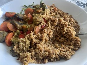   at Teresa Carles Cocina Vegetariana in Barcelona