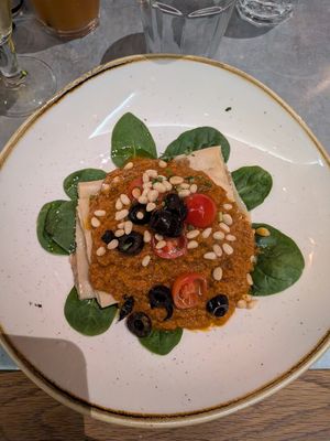 3-layer Lasanyuki: 4/5 at Teresa Carles Cocina Vegetariana in Barcelona