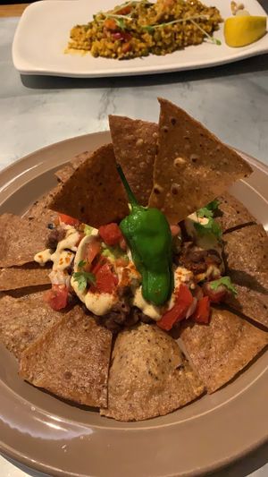 Nachos (a must try)  at Teresa Carles Cocina Vegetariana in Barcelona