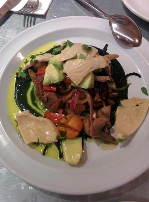 Vegan mix at Teresa Carles Cocina Vegetariana in Barcelona