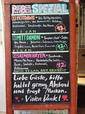 Aktionspizzen at Pizza Bande in Hamburg