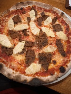 Ananas Gyros  at Pizza Bande in Hamburg