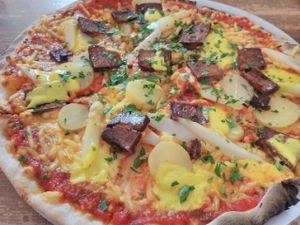 Weekly Special Vegan Pizza   at Pizza Bande in Hamburg