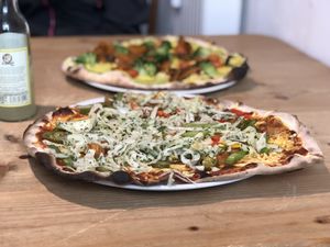 Pizza at Pizza Bande in Hamburg