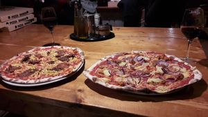 Pizza at Pizza Bande in Hamburg