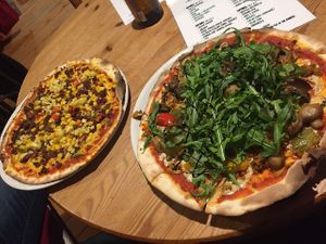 Pizza  at Pizza Bande in Hamburg