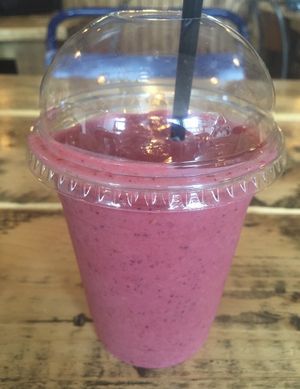 Amazing smoothie  at Anna Loka in Cardiff
