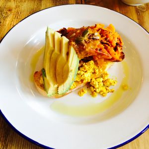 Big Breakfast at Anna Loka in Cardiff