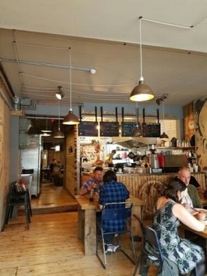 Inside at Anna Loka in Cardiff