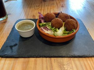 Arancini at Anna Loka in Cardiff