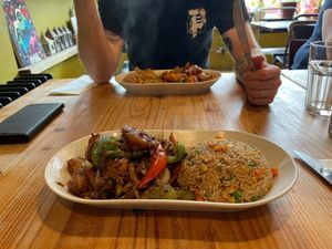 Asian Fusion Tray at Anna Loka in Cardiff