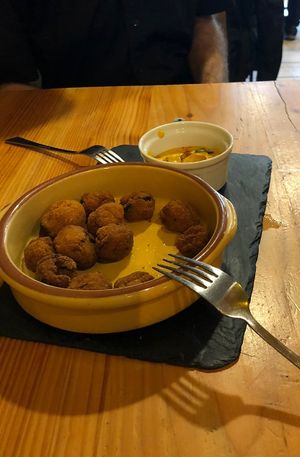 Last time they served soooo many more gherkins. 😿  at Anna Loka in Cardiff