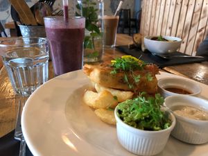 Tofish and Chips! at Anna Loka in Cardiff