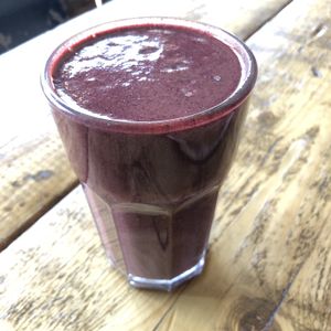 Purple velvet at Anna Loka in Cardiff