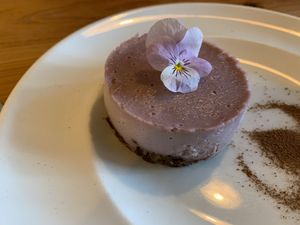 Cake at Anna Loka in Cardiff