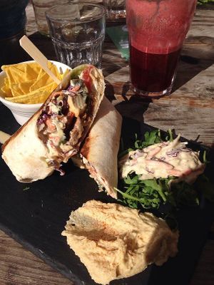 Donor wraps at Anna Loka in Cardiff